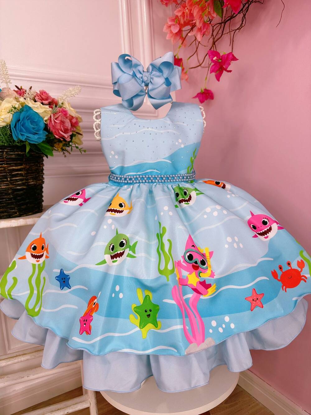 Vestidos Baby Shark