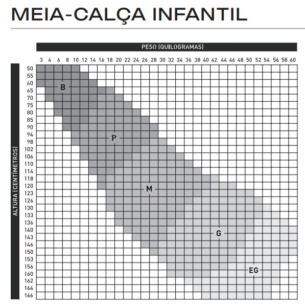 Meia Calça Arrastão Infantil Preta