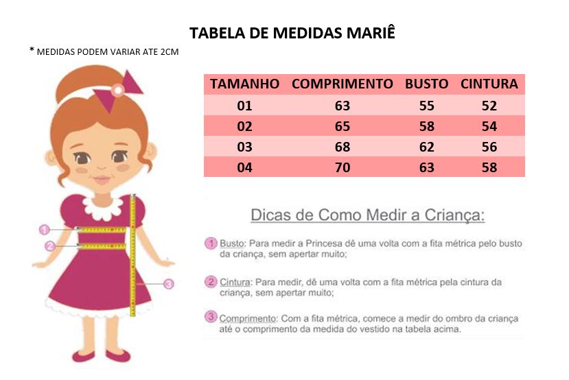 Vestido Infantil Rose C/ Renda Cinto de Pérolas Daminhas