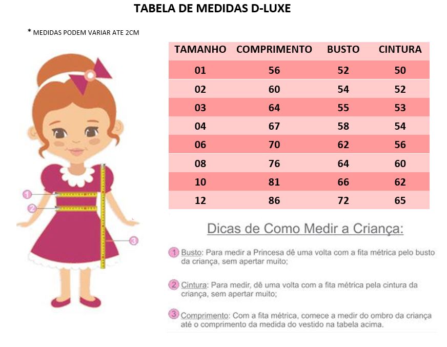 Vestido Infantil Princesa Barbie Rosa Com Aplique de Laço