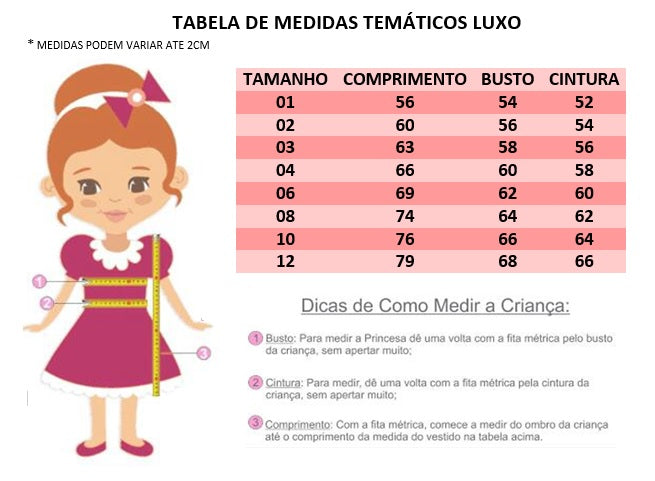 Vestido Infantil Cinderela Azul Cinto Pérolas Luxo Princesas