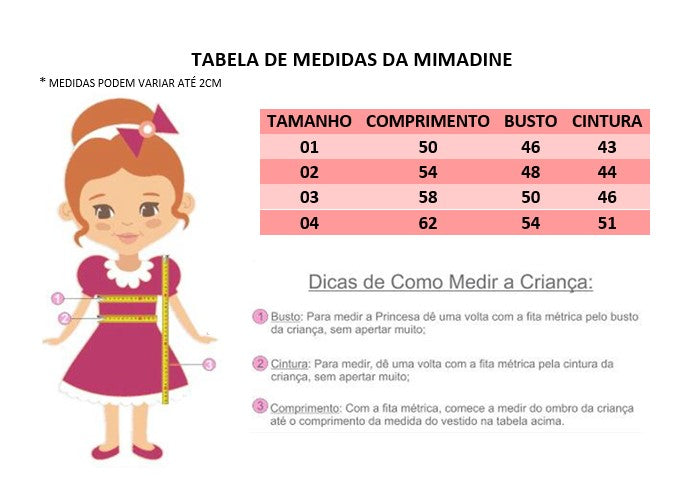 Vestido Infantil Família Peppa Brincando Rosa C/ Laço