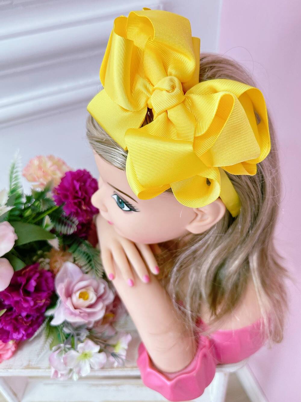 Tiara Infantil Amarela Maxxi Nó