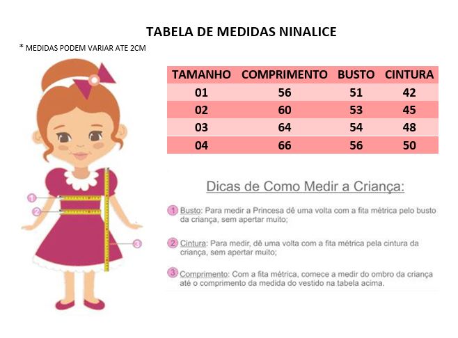 Vestido Infantil Rosa Peito C/ Nervura Strass Pérolas