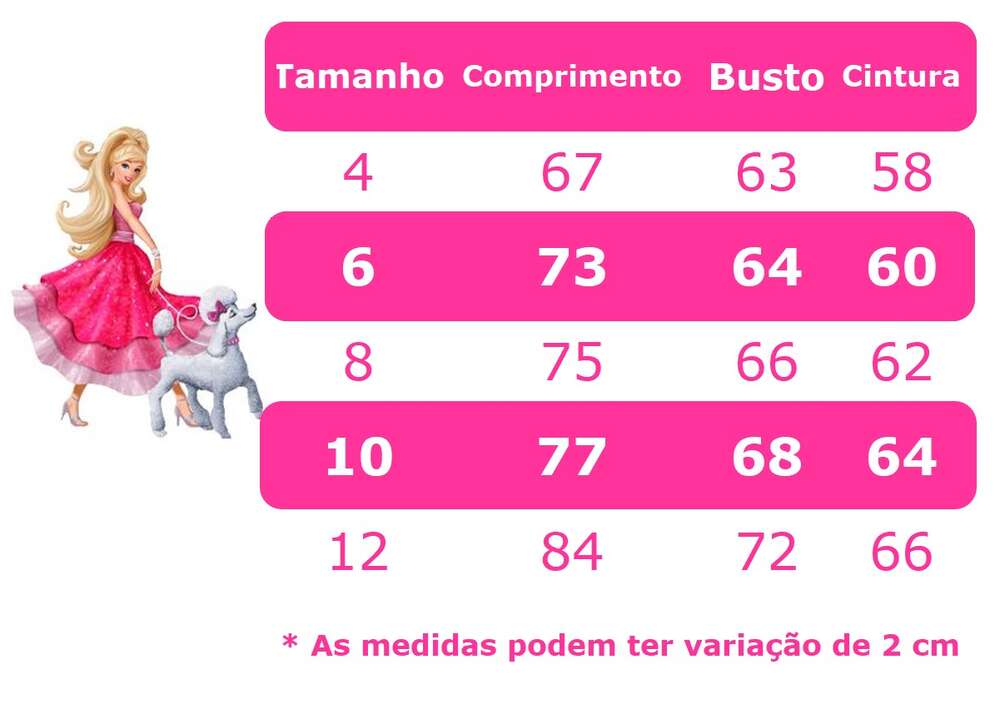 Vestido Infantil Barbie Luxo Pink Com Cinto de Pérolas