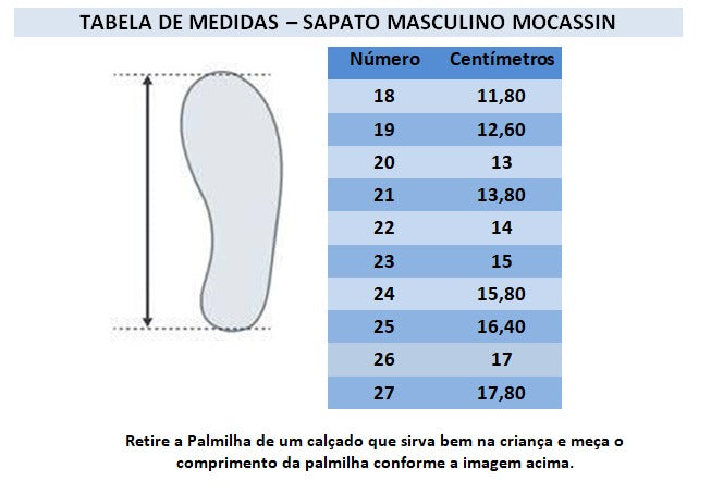 Sapatinho Mocassim Azul Marinho Com Velcro Príncipes