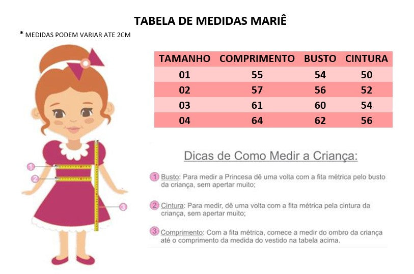 Vestido Infantil Minnie Rosa Com Pérolas Festas