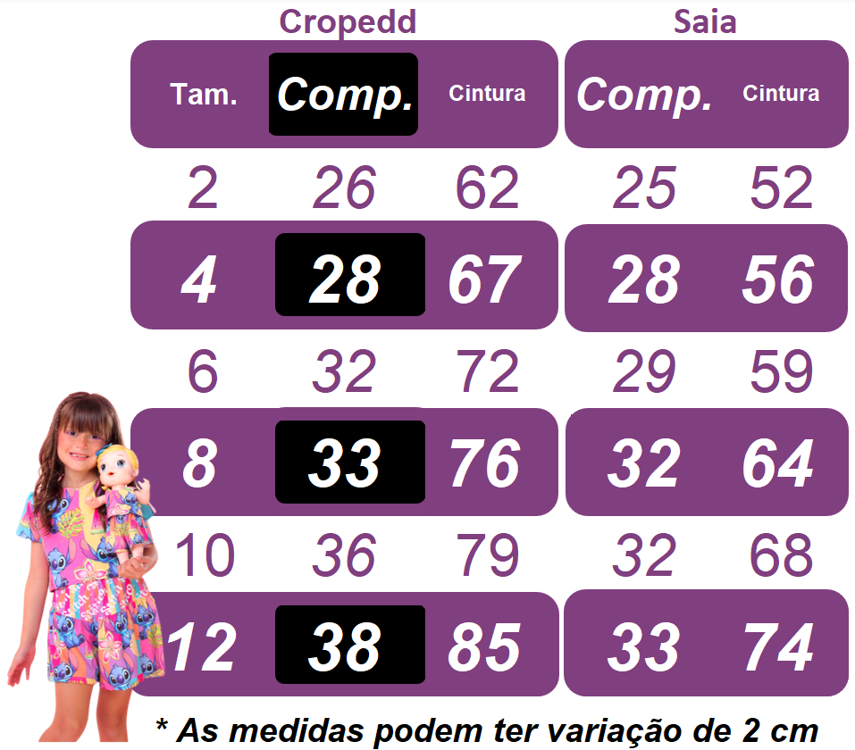 Conjunto Infantil Lilo e Stitch Rosa Luxo Festas