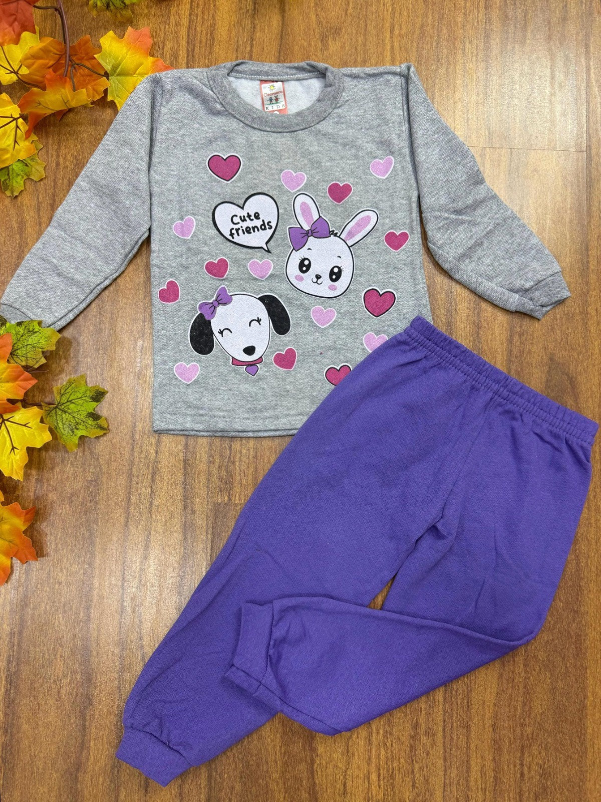 Kit Cleomara Meninas 8 peças Inverno