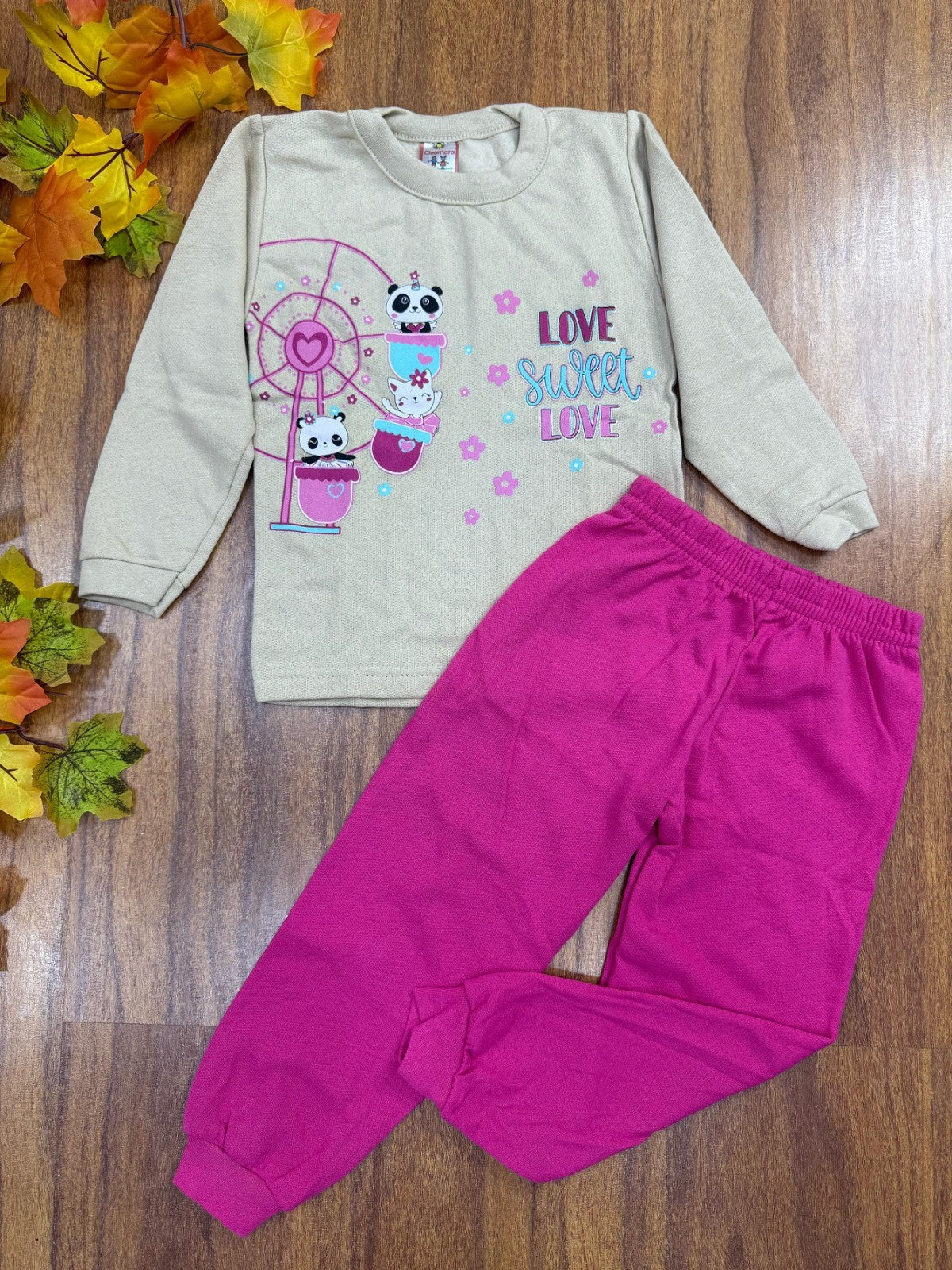 Kit Cleomara Meninas 8 peças Inverno