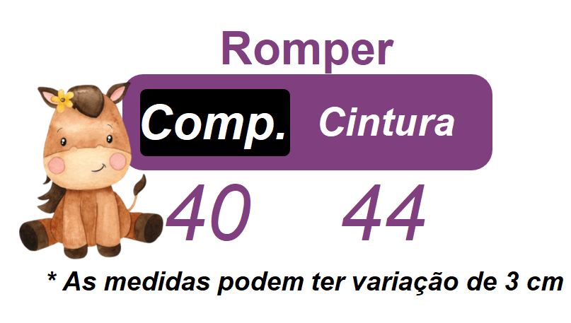 Romper Fazendinha Vaquinha Rosa Xadrez C/ Laço Festas Luxo