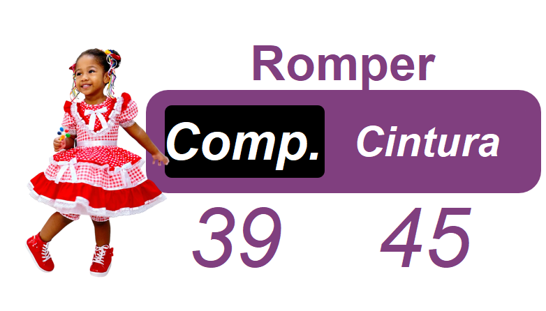 Romper Junino Vermelho Xadrez Com Laço de Chapéuzinho