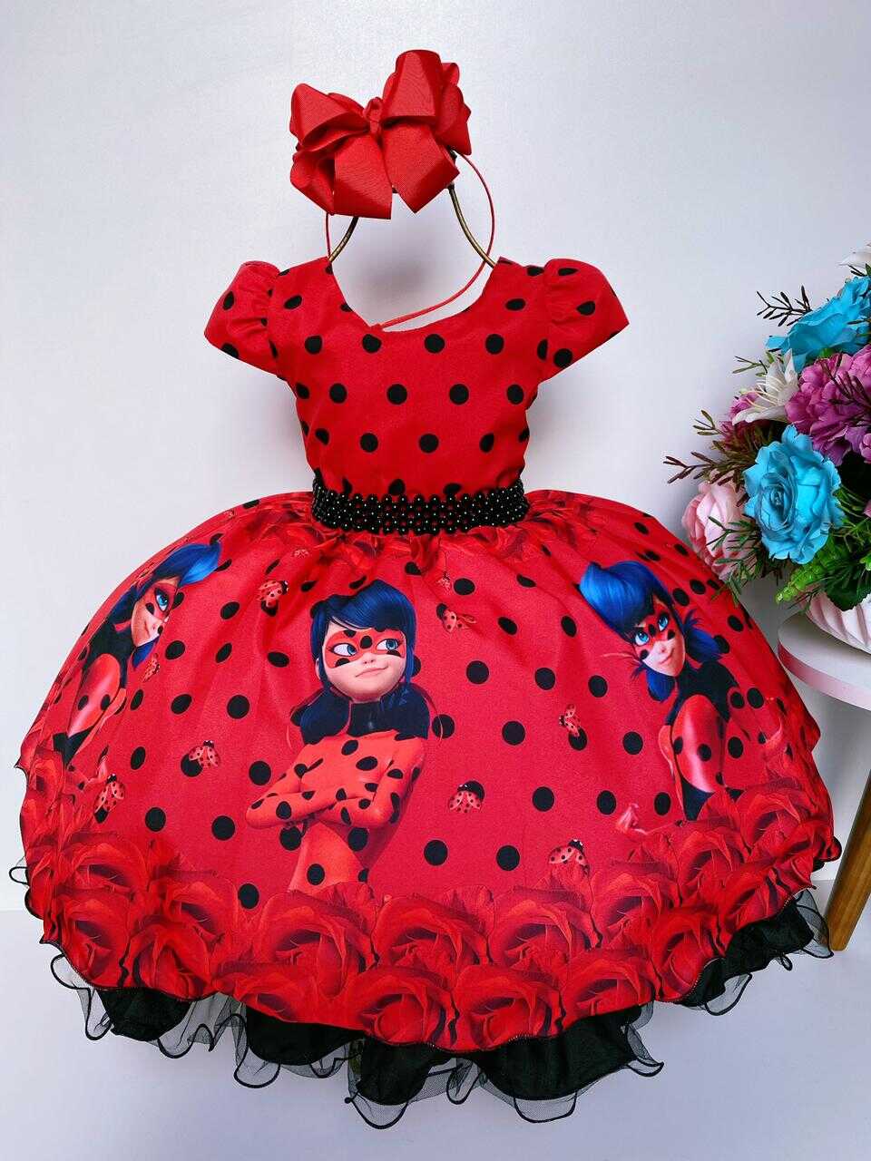 Vestidos da ladybug