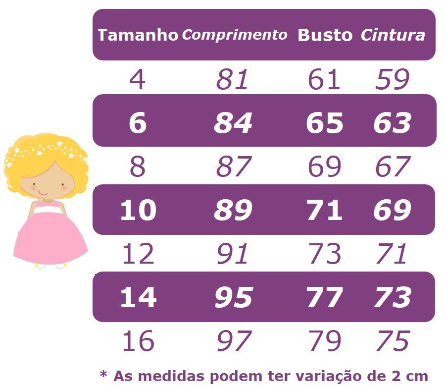 Vestido Infantil Azul Bebê Damas C/ Strass Luxo