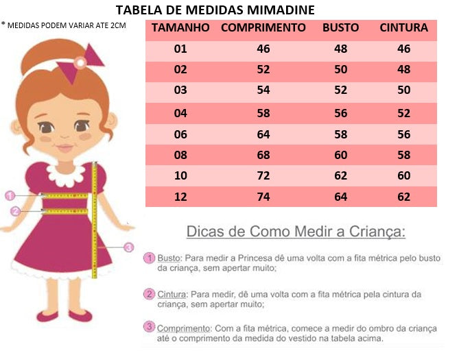 Vestido Infantil Minnie Rosa Floral Luxo Com Laço