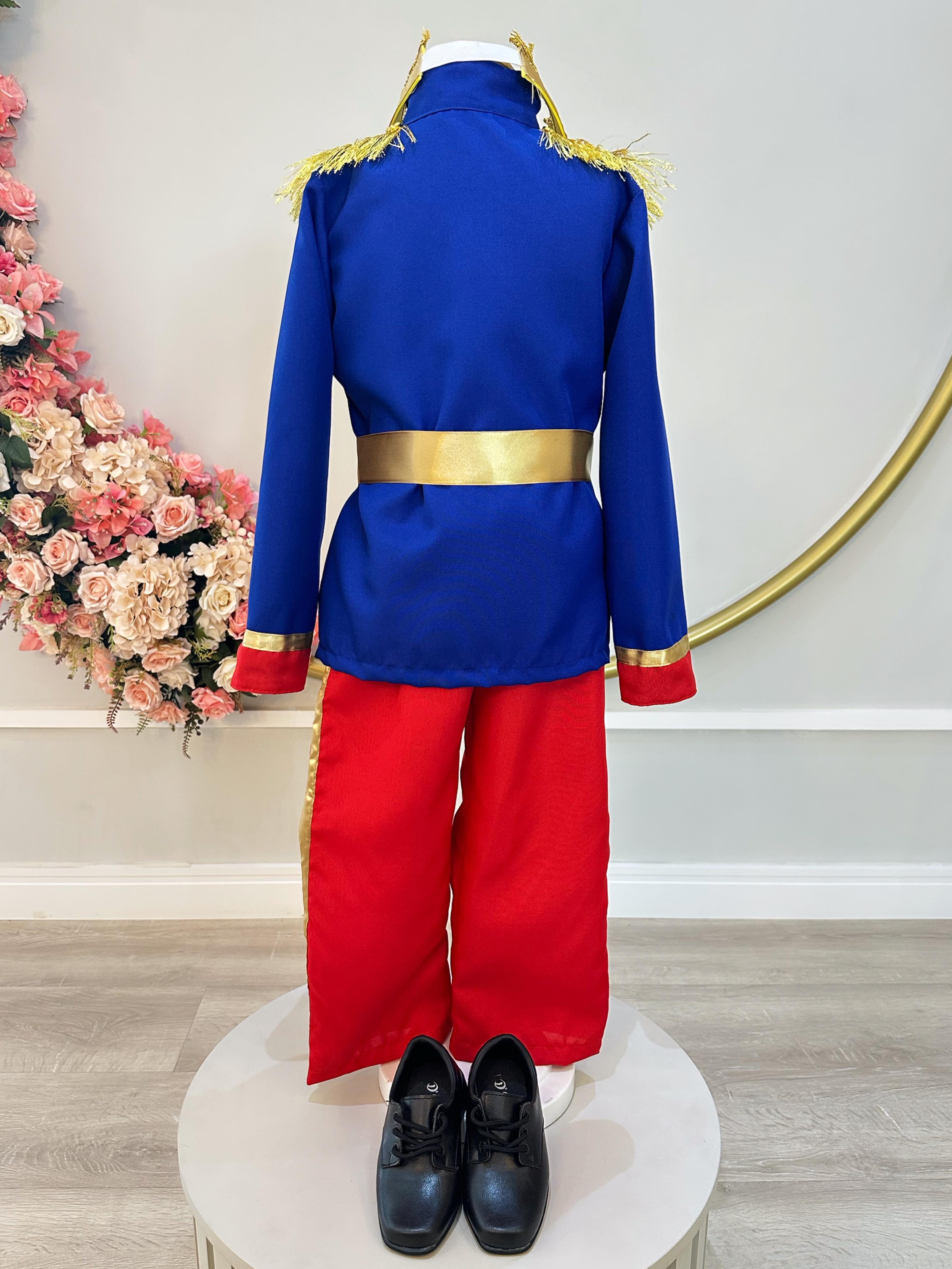 Conjunto Fantasia de Príncipe Festas Luxo