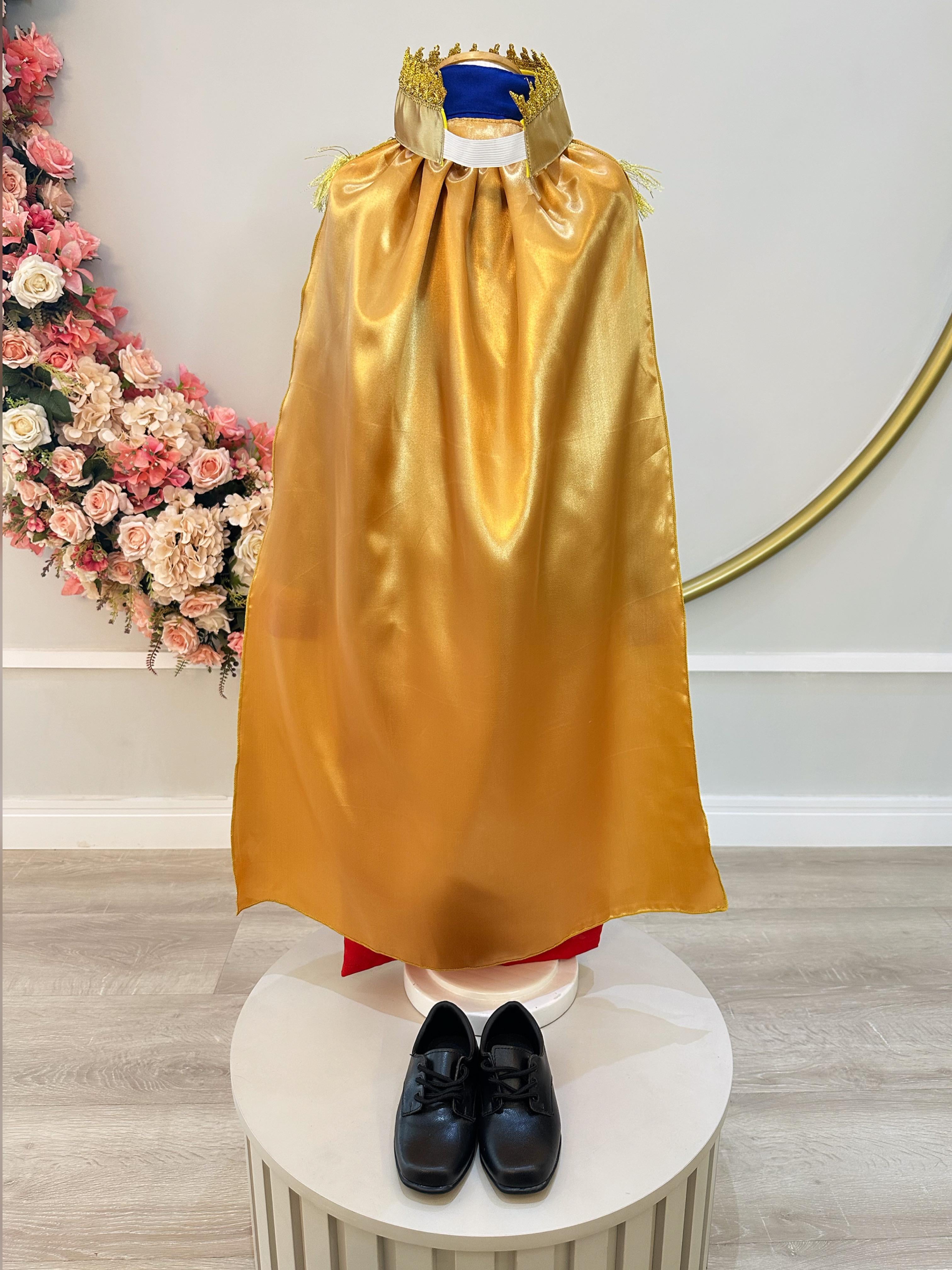 Conjunto Fantasia de Príncipe Festas Luxo