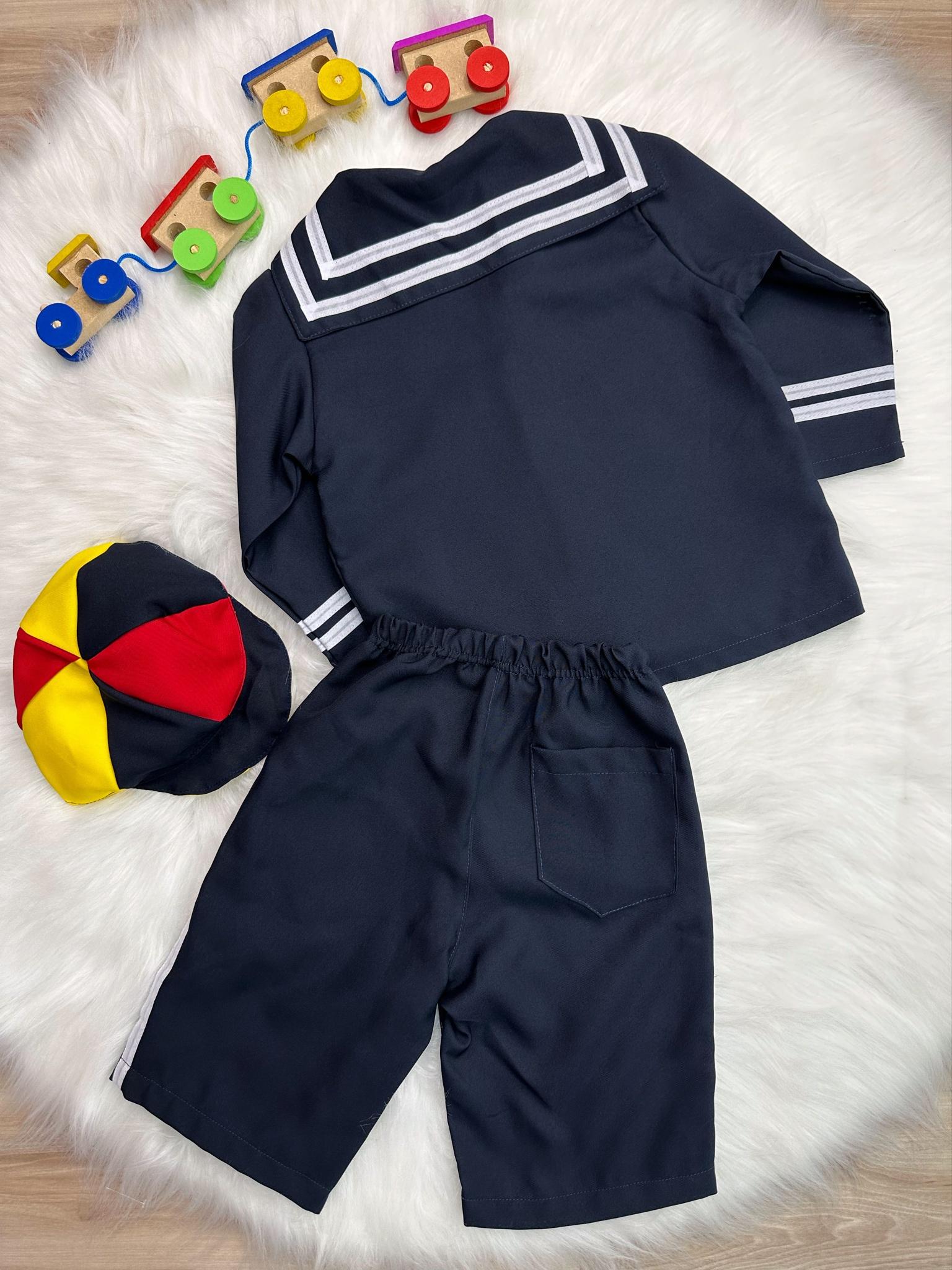 Conjunto Fantasia Infantil Kiko Turma do Chaves Festas