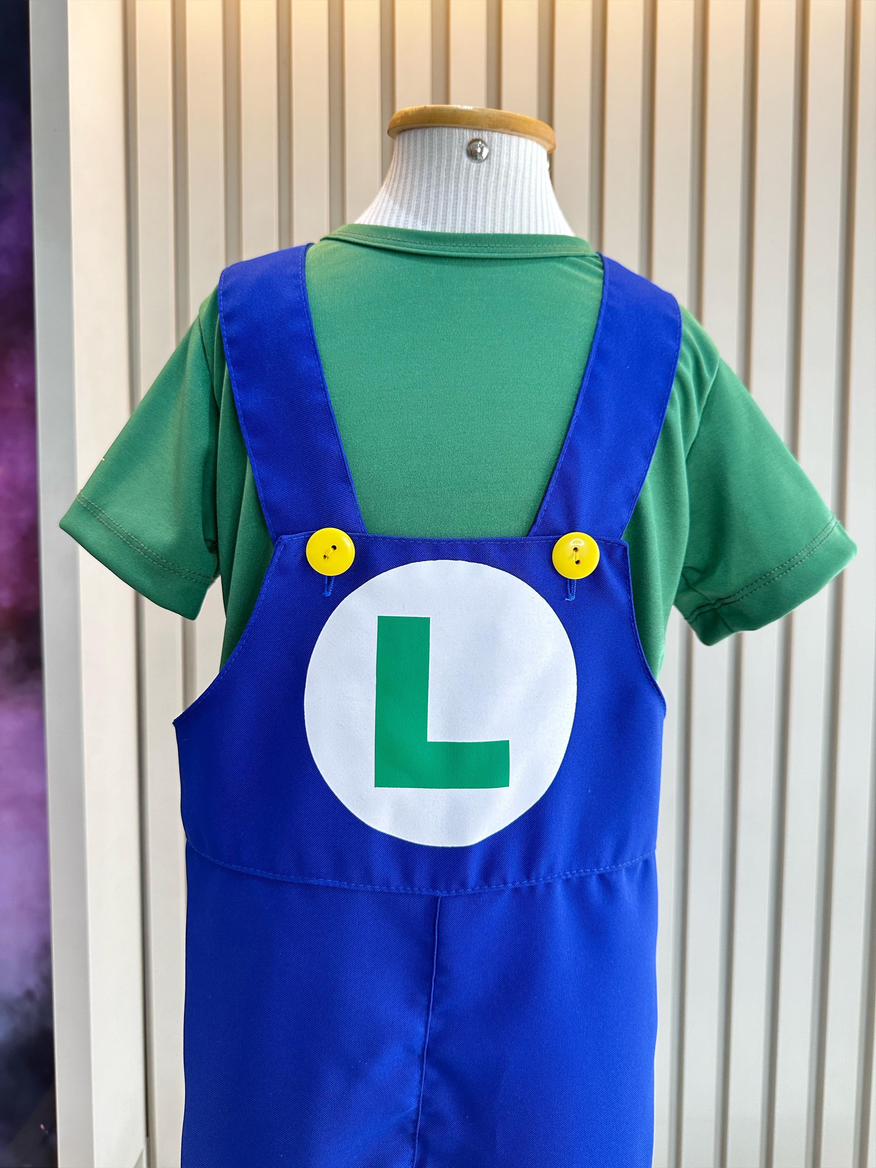 Conjunto Fantasia Infantil Luigi Festas