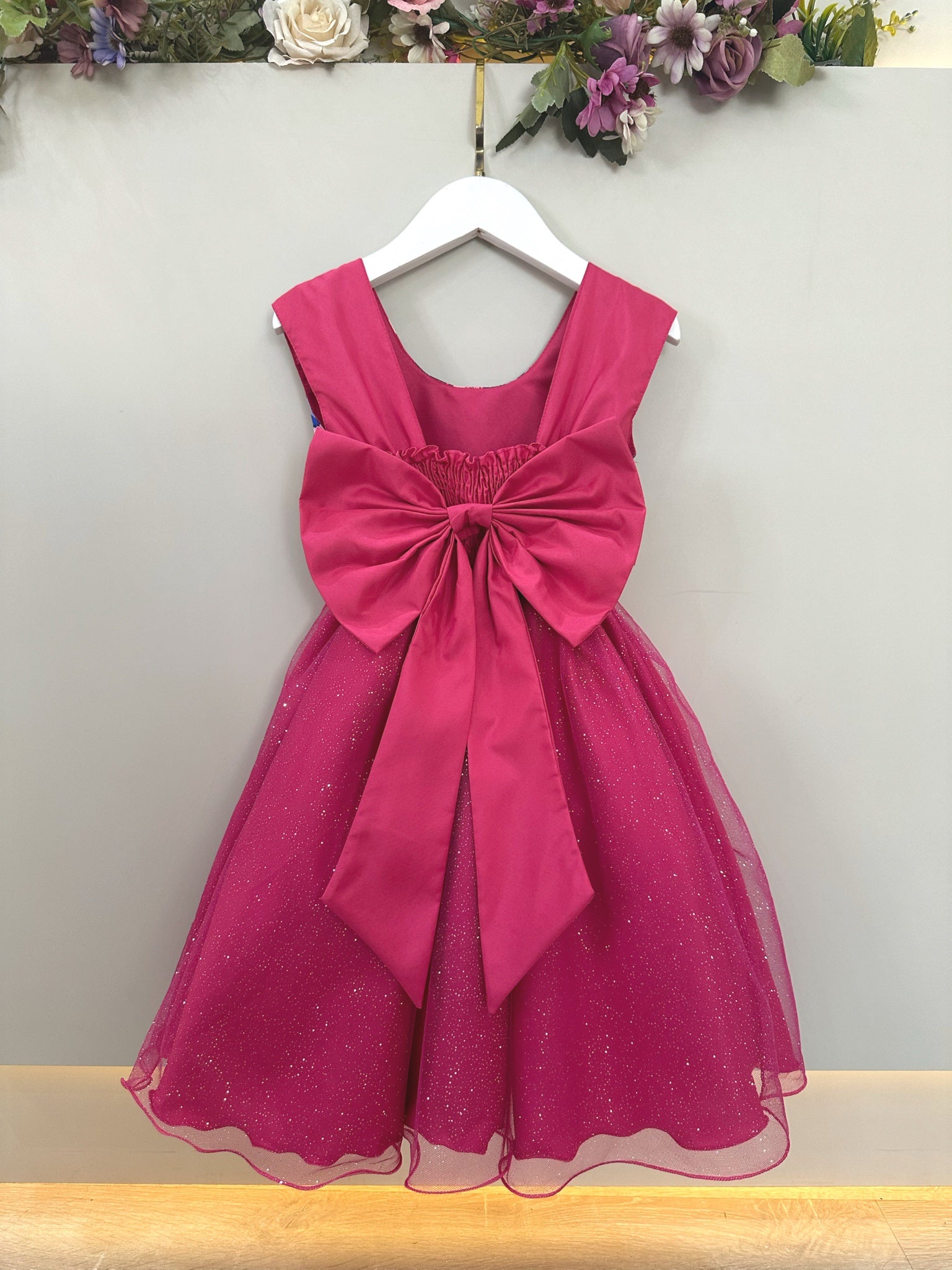 Vestido Infantil Pink Lilo Stitch e Angel Festas