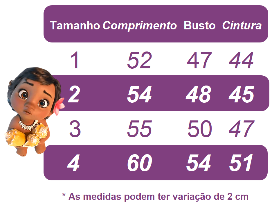 Vestido Infantil Moana Baby Rosa C/ Broche Luxo Festas