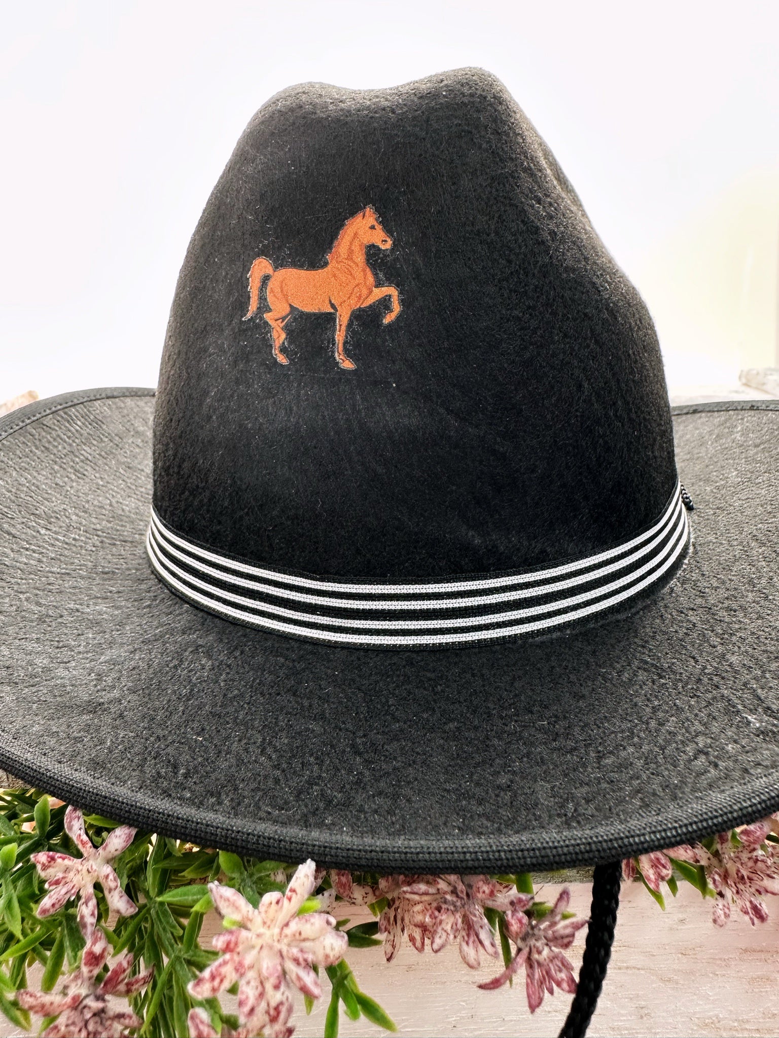 Chapéu Infantil Texano Preto Festa