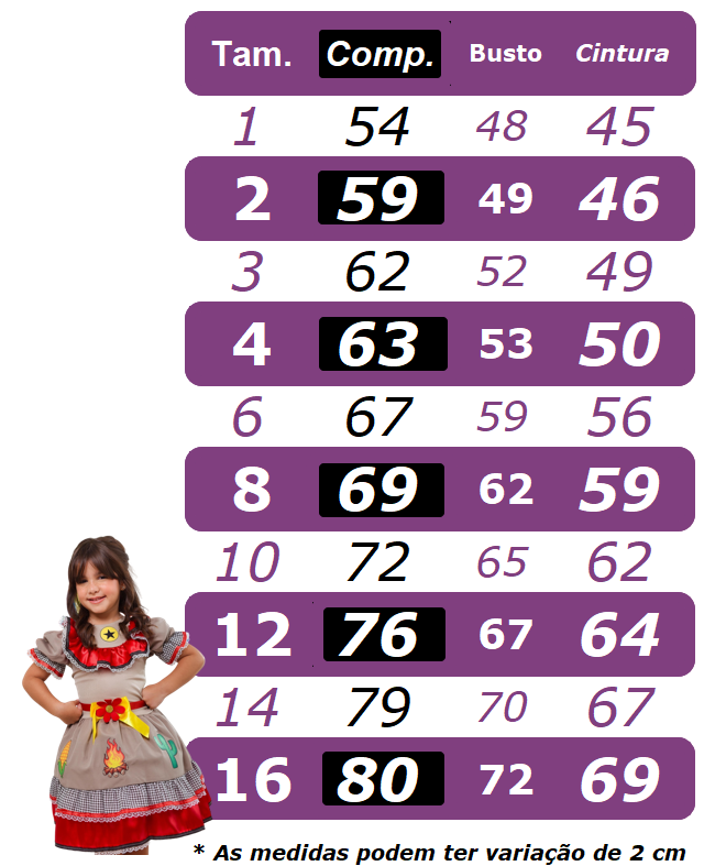 Vestido Infantil Junino Arraiá Festas Xadrez Colorido