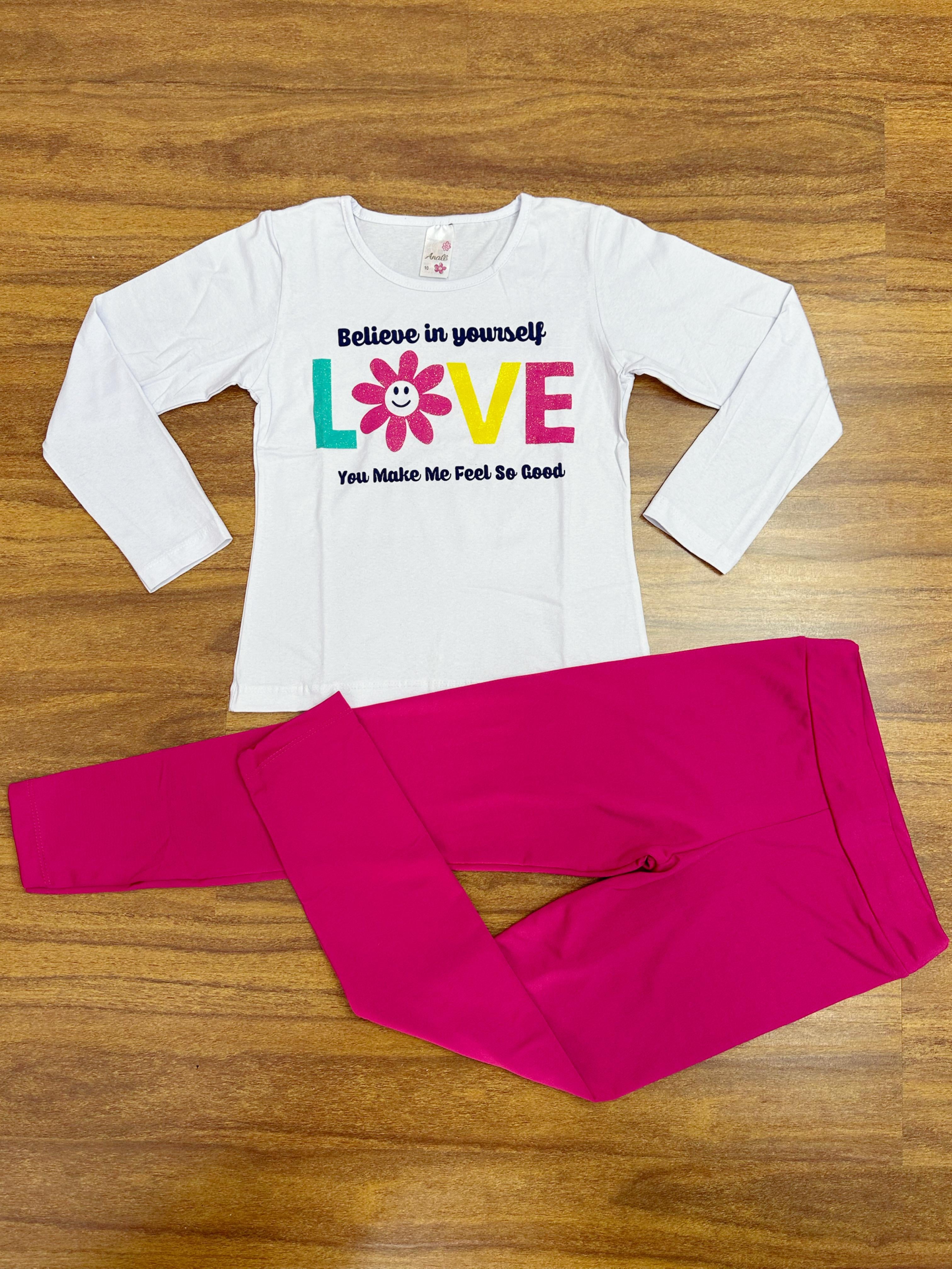 Kit Analê Conjunto Juvenil Com Estampas do 10 ao 16