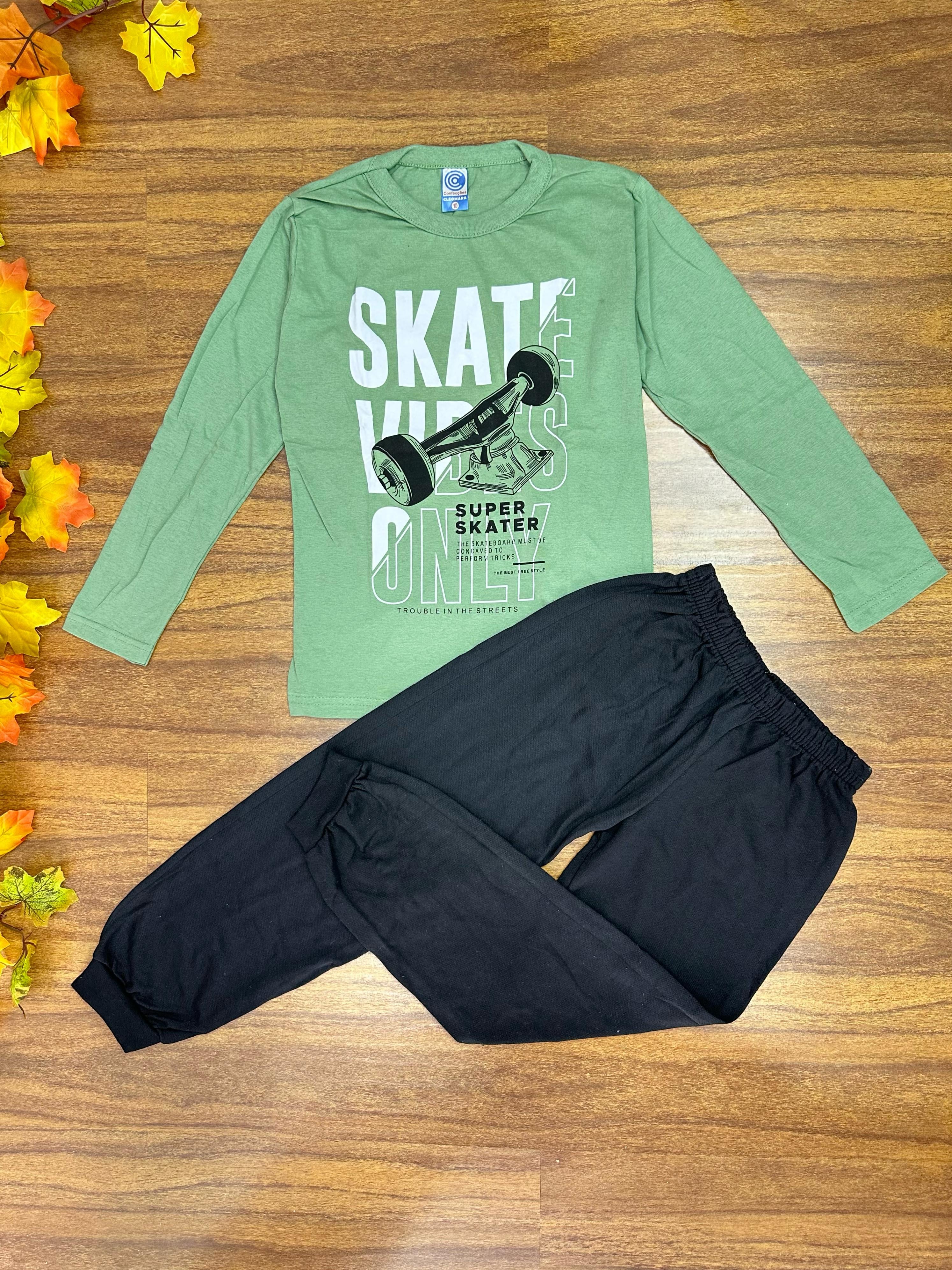 Kit Cleomara 10 peças Meninos Inverno 10 ao 16