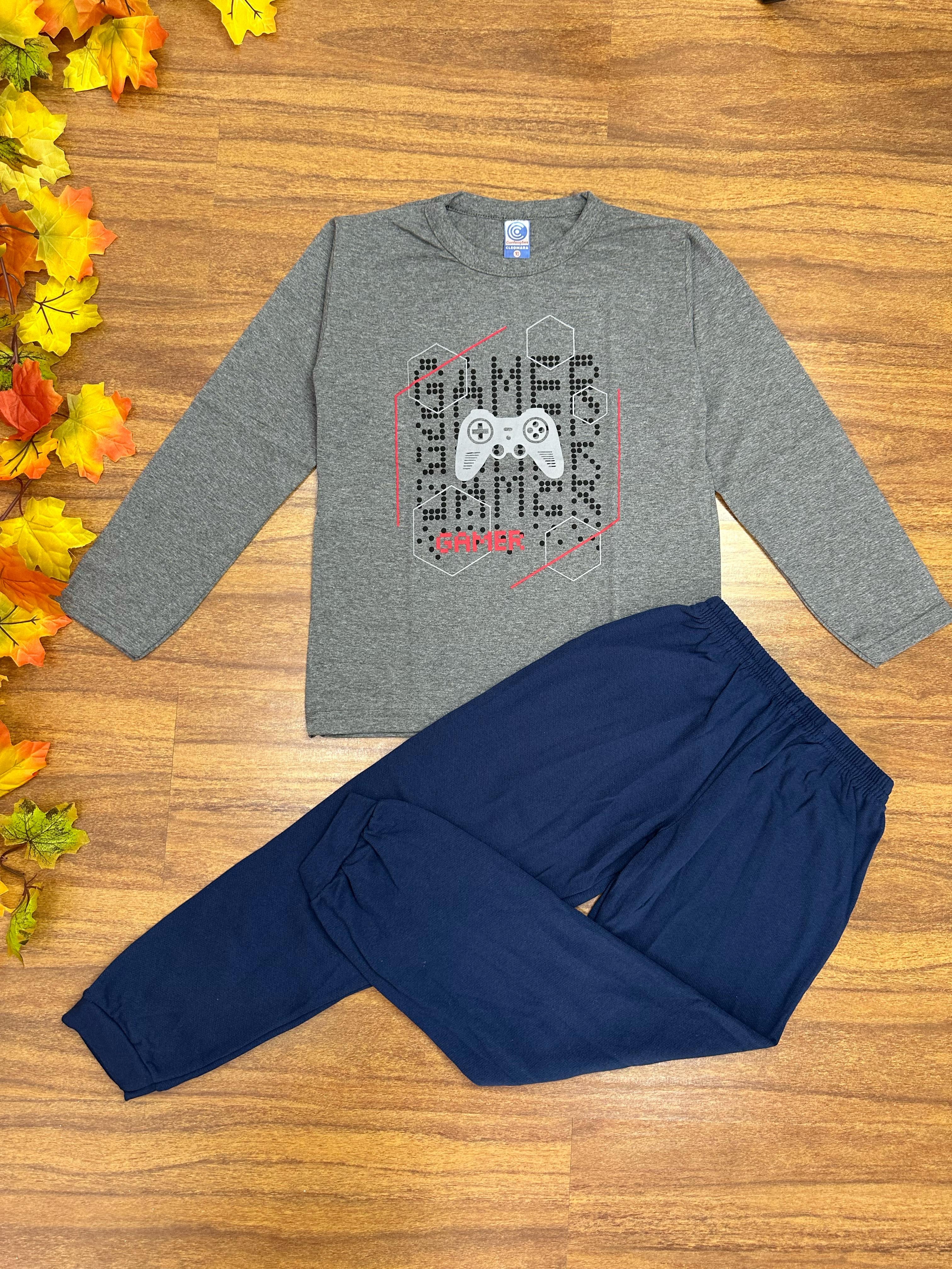 Kit Cleomara 10 peças Meninos Inverno 10 ao 16