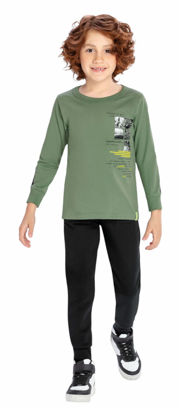 Kit Elian Meninos Infantujuvenil 9 Peças Variadas do 6 ao 12