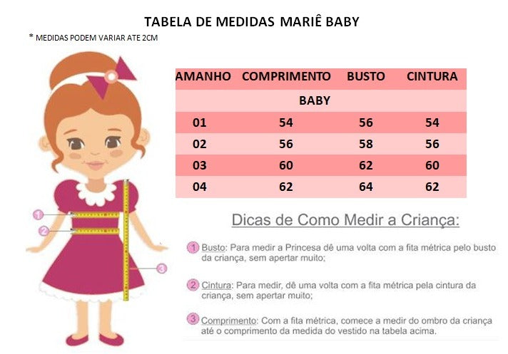 Vestido Infantil Vermelho Pérolas Renda e Aplique Borboletas
