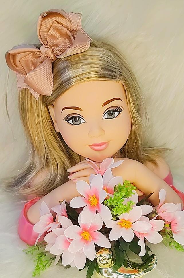 Laço Infantil Rose Maxx Nó C/ Bico de Pato