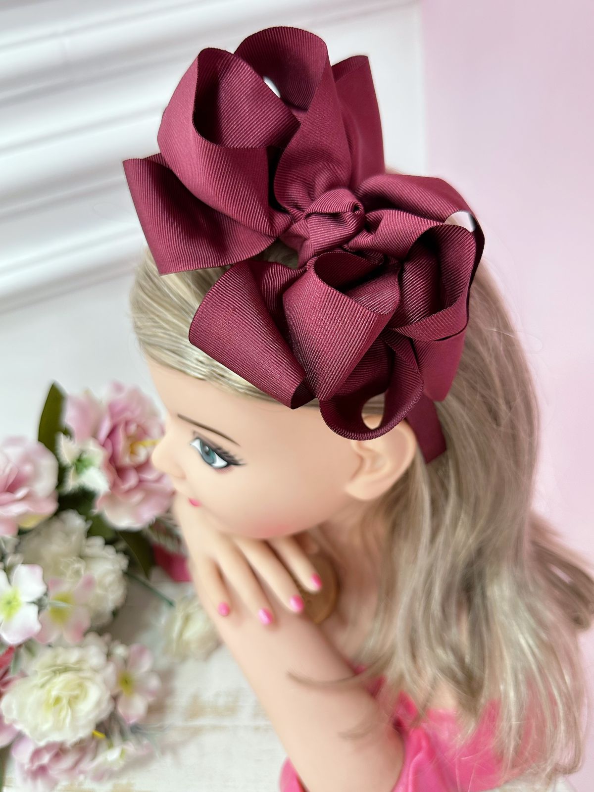 Tiara Infantil Marsala Maxx Nó Luxo