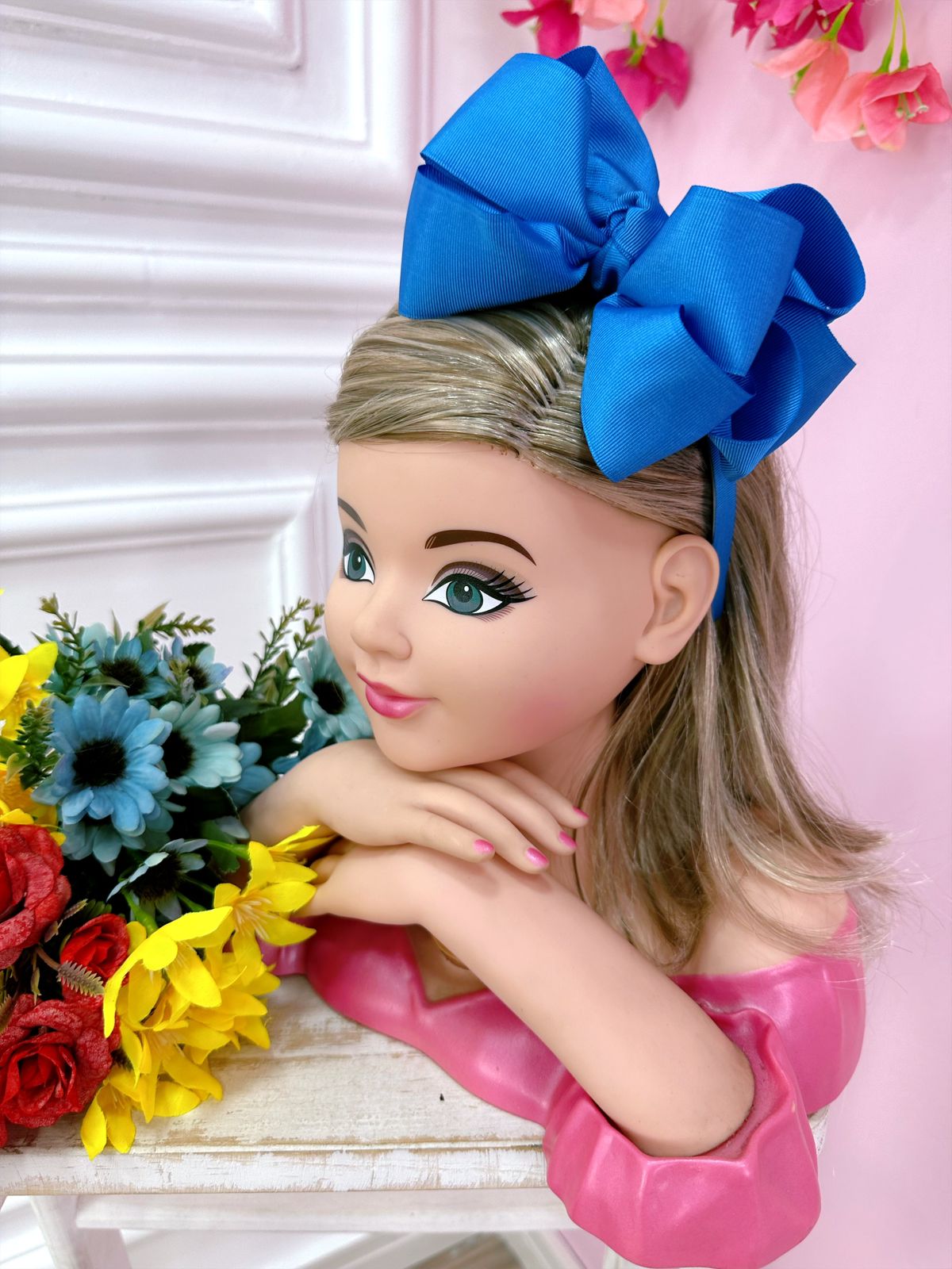 Tiara Infantil Azul Royal Maxxi Nó
