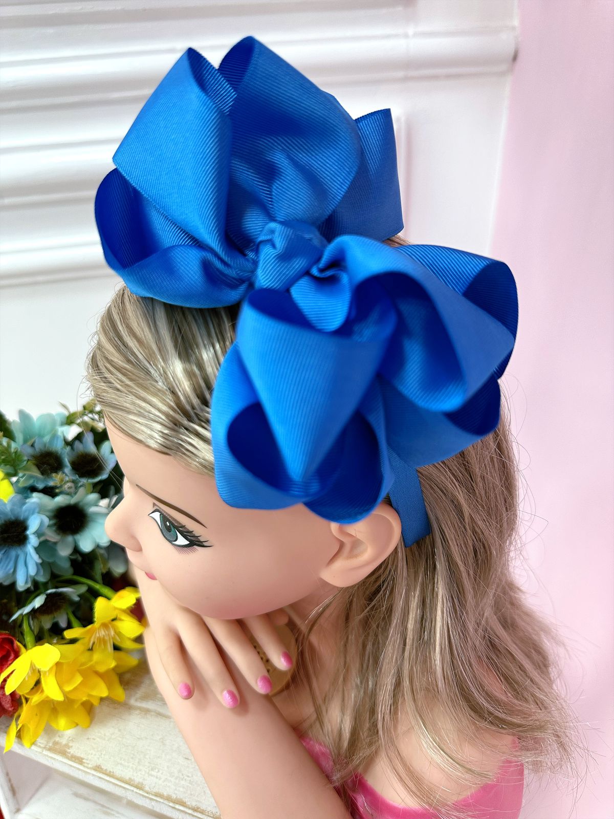 Tiara Infantil Azul Royal Maxxi Nó