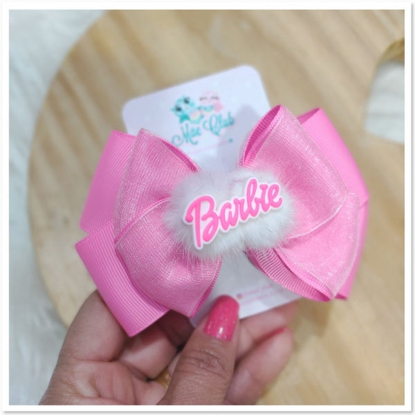 Laço Infantil Barbie  Nome da Barbie