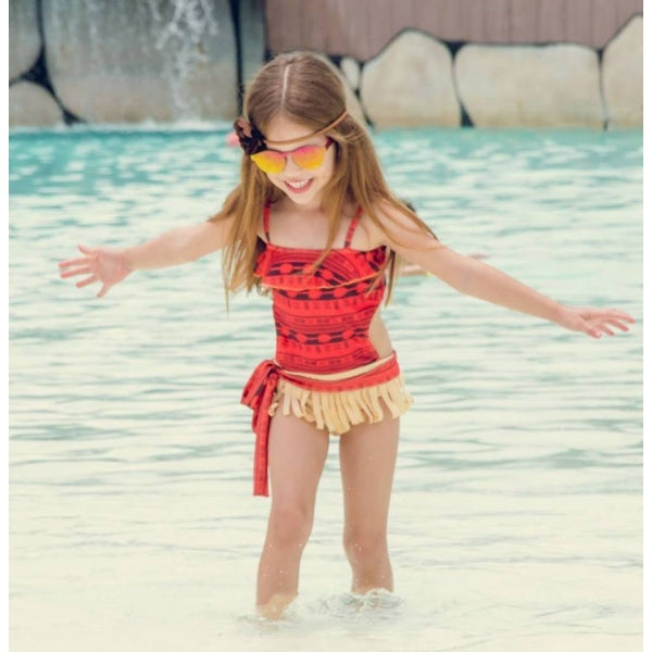 Maiô Infantil Moana  6 anos