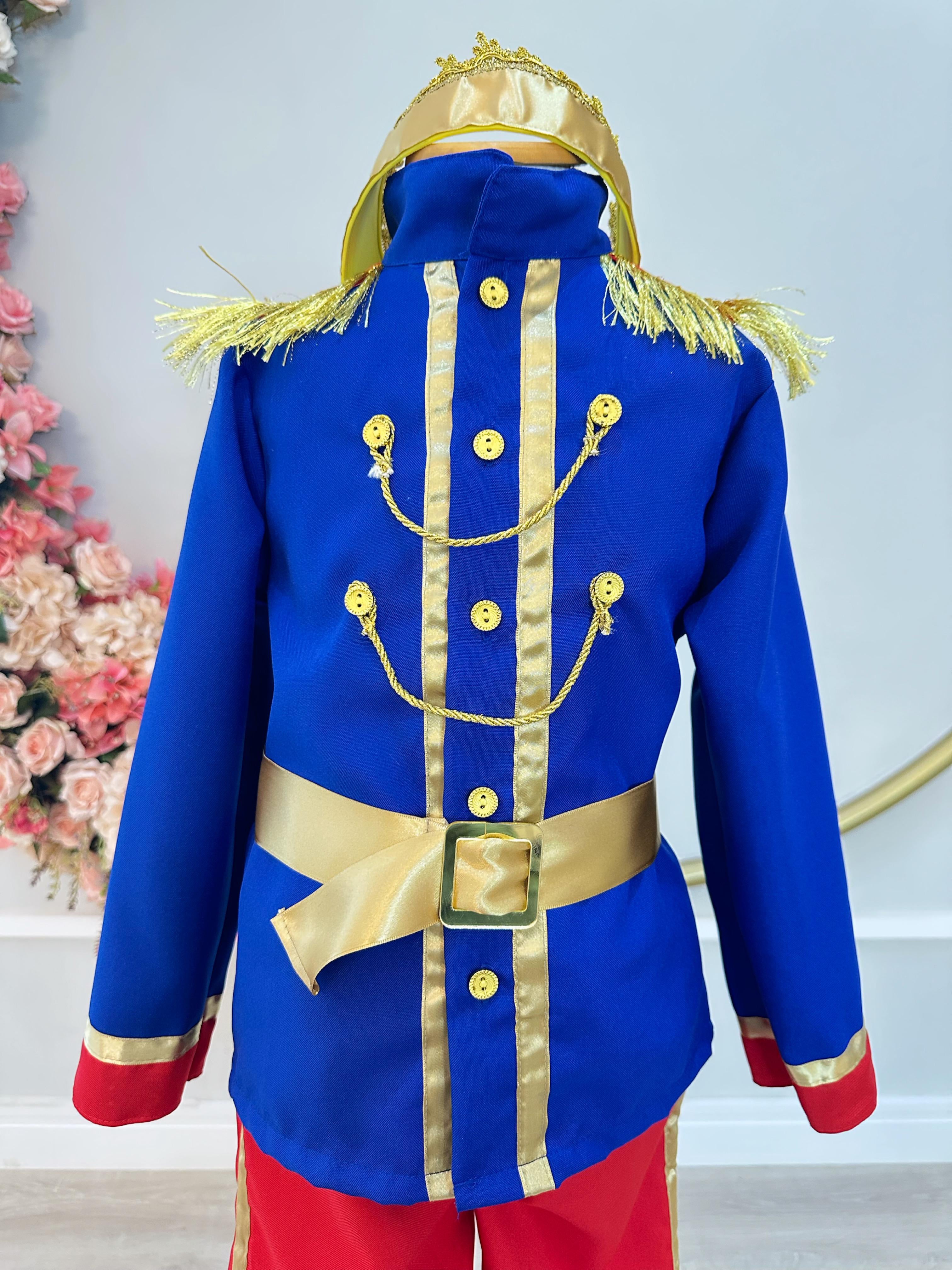 Conjunto Fantasia de Príncipe Festas Luxo