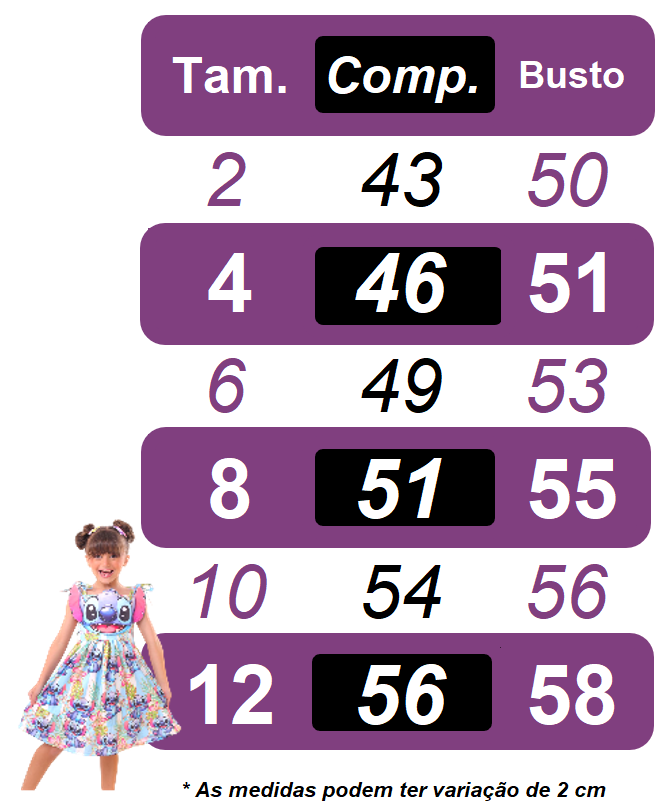 Macaquinho Jardineira Infantil Jeans Lilo e Stitch Luxo