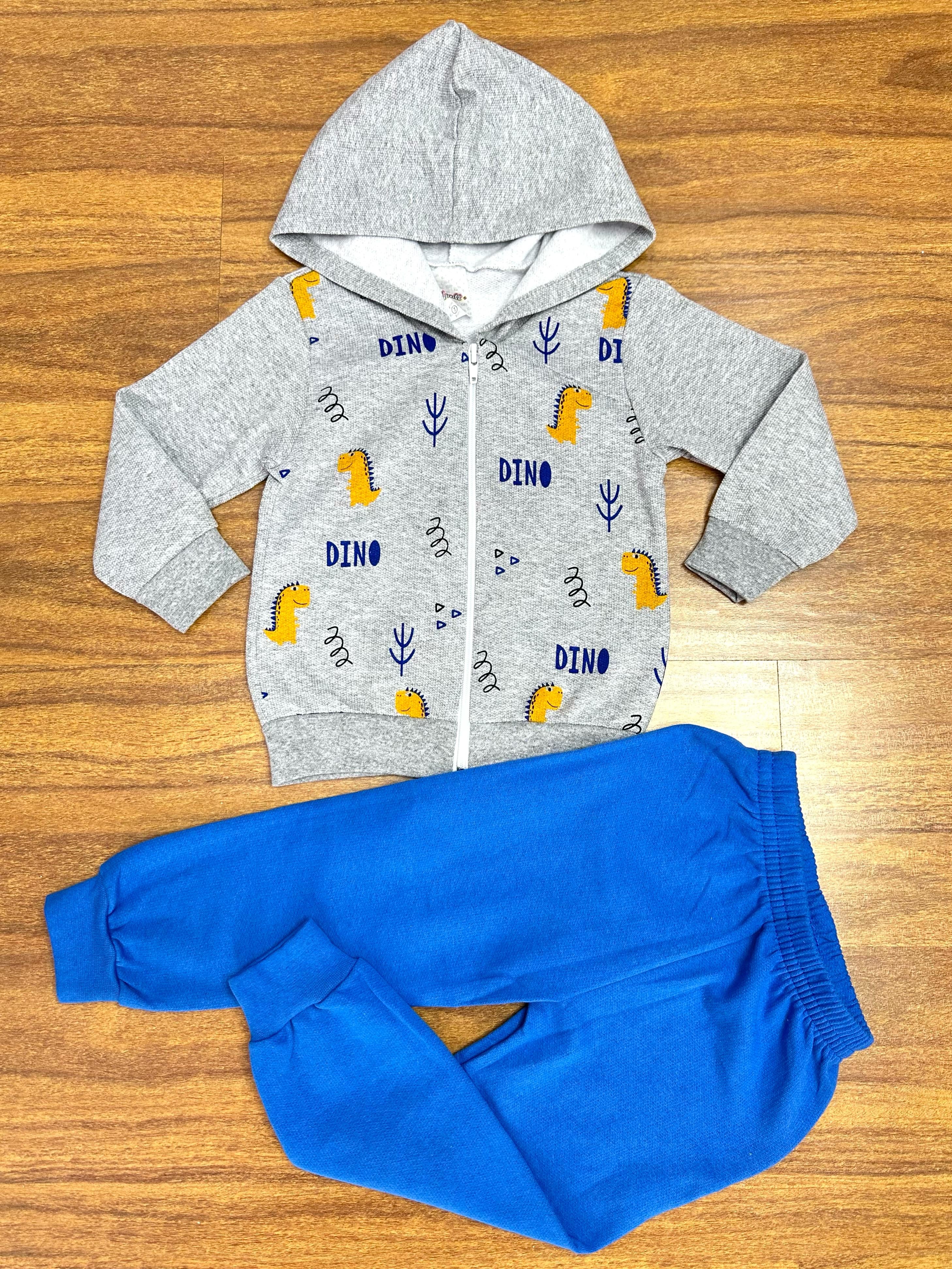 Kit Analê Conjunto Moletom Meninos Com Estampas do 1 ao 8