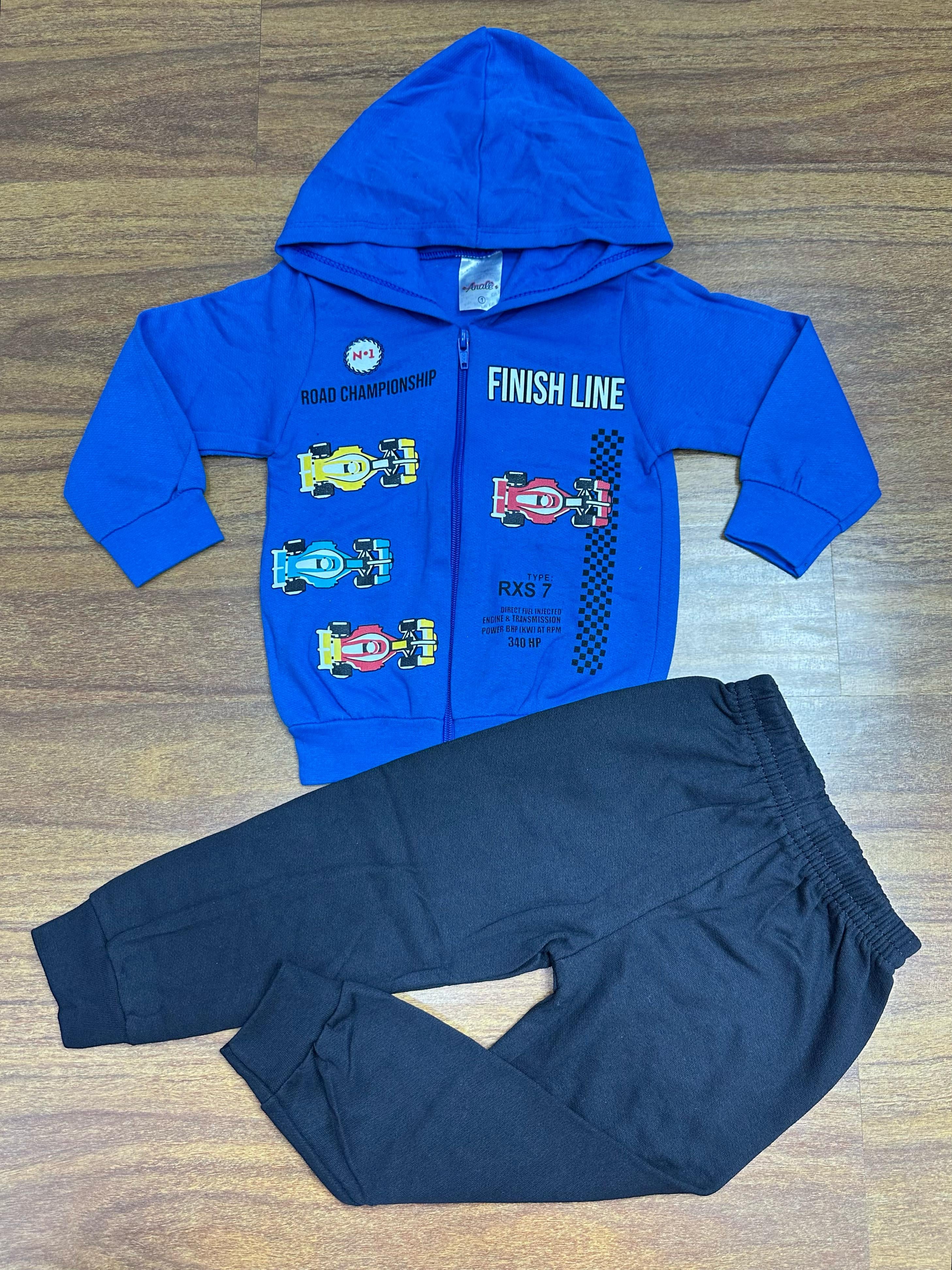 Kit Analê Conjunto Moletom Meninos Com Estampas do 1 ao 8