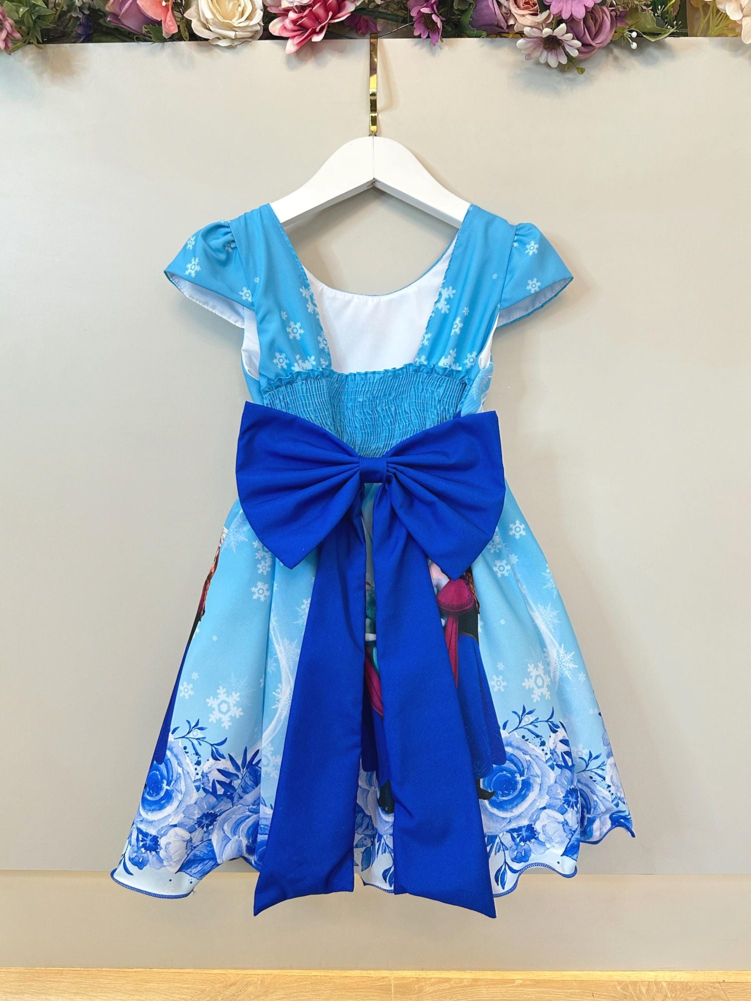 Vestido Infantil Princesas Frozen Anna Elsa Olaf Festas