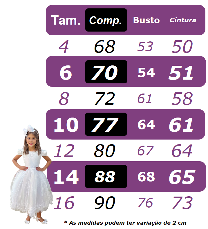 Vestido Infantil Lilás Renda Metalizada Tule C/ Brilho Damas
