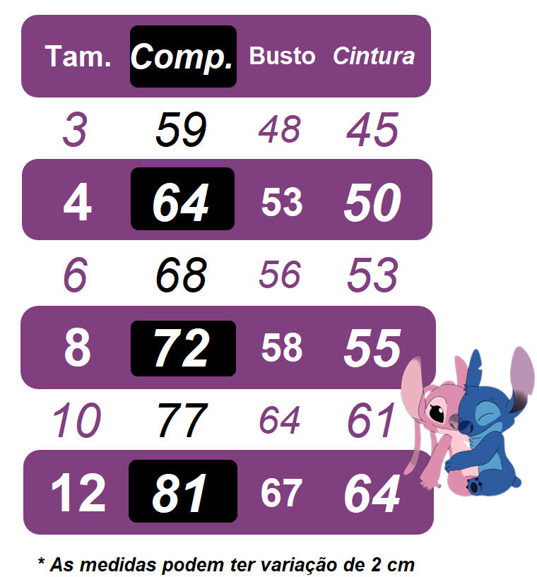 Vestido Infantil Pink Lilo Stitch e Angel Apaixonados Festas