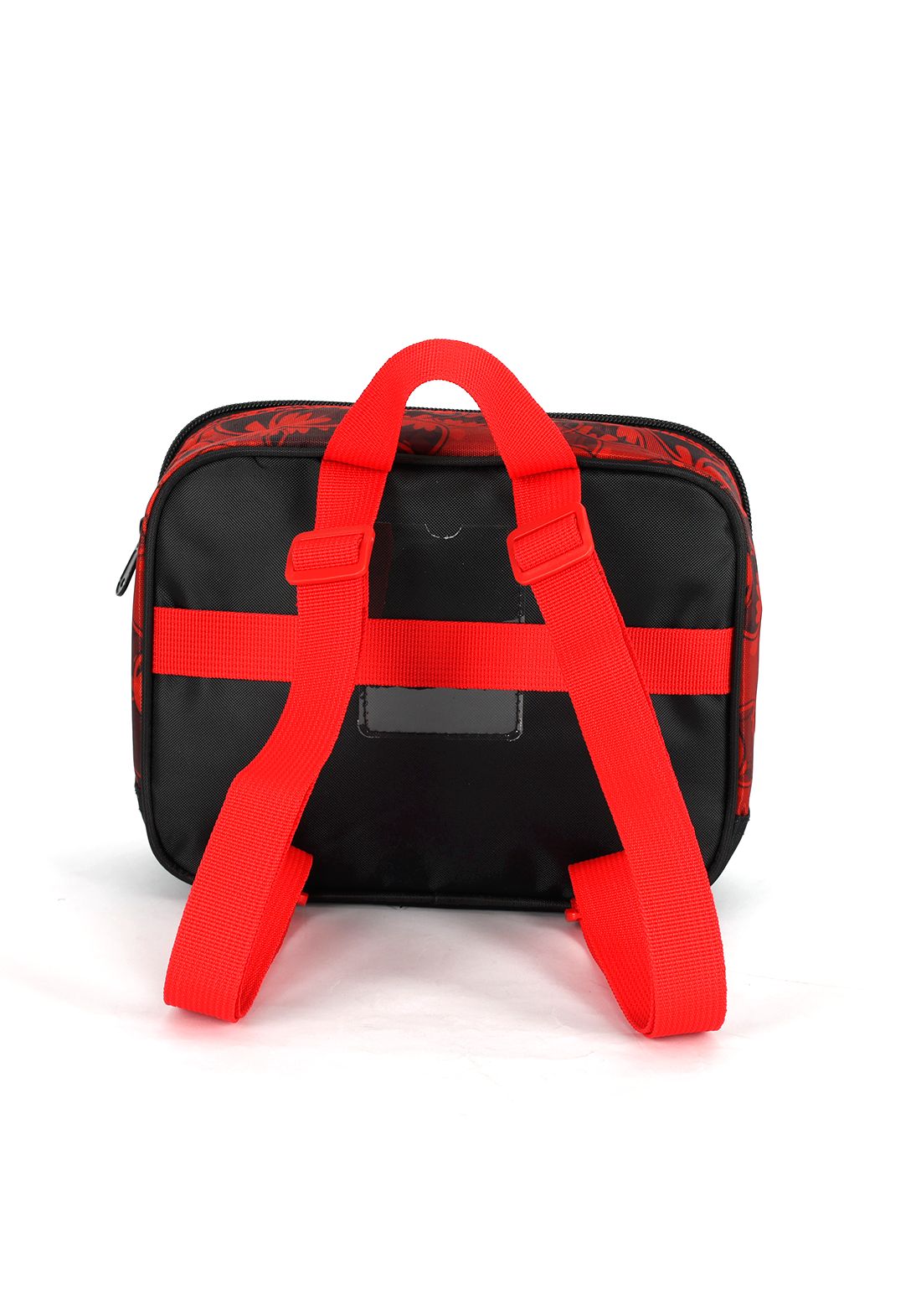 Lancheira Infantil Batman e Robin Preta e Vermelha