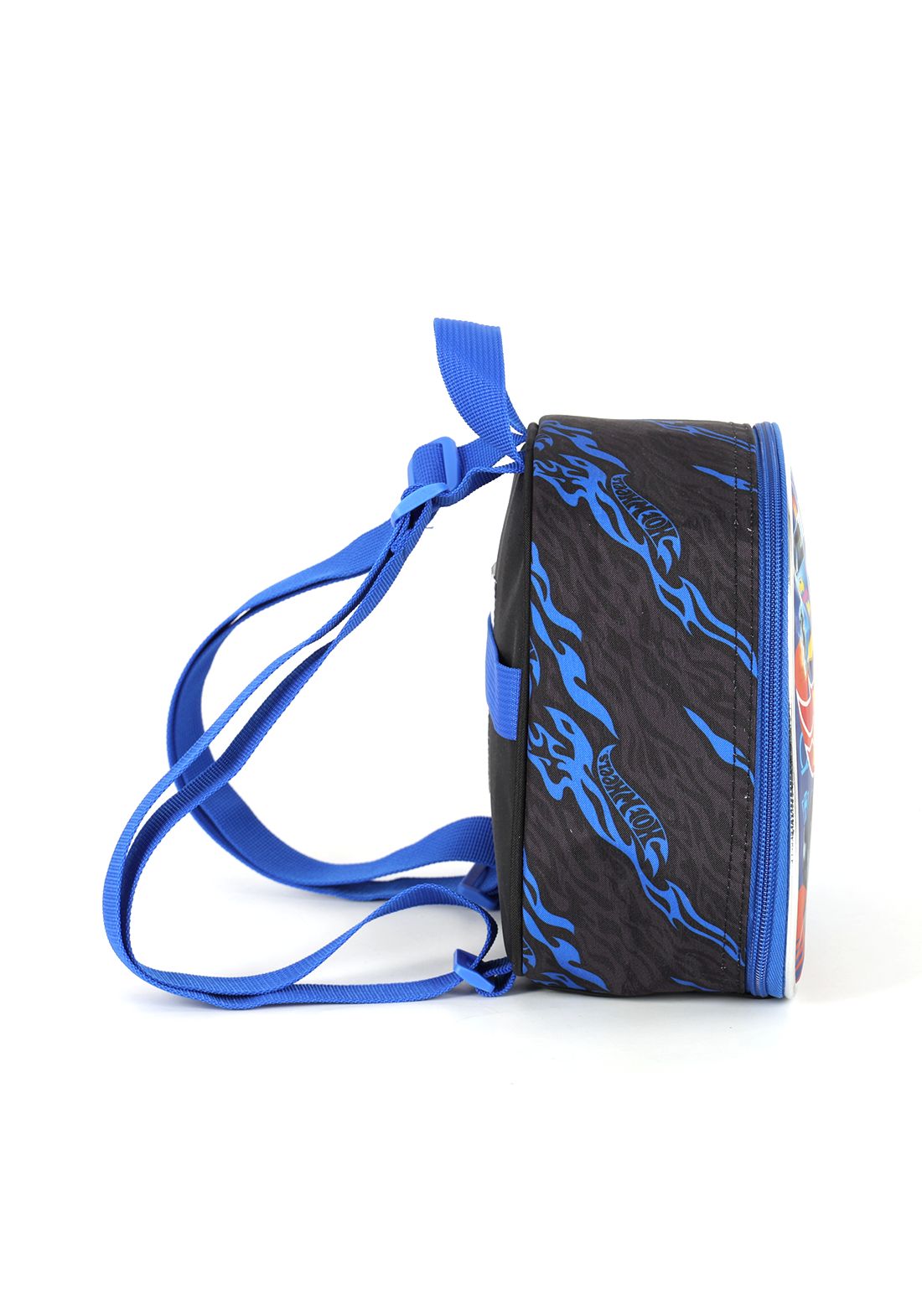 Lancheira Infantil Hotwheels Preta e Azul