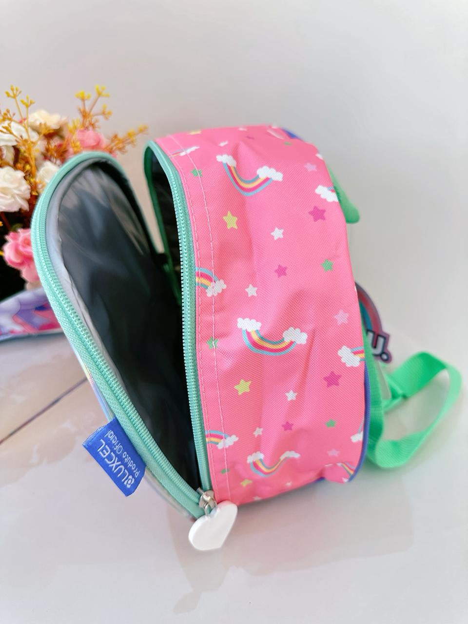 Lancheira Infantil Unicórnio Colorida Up4you Luxo