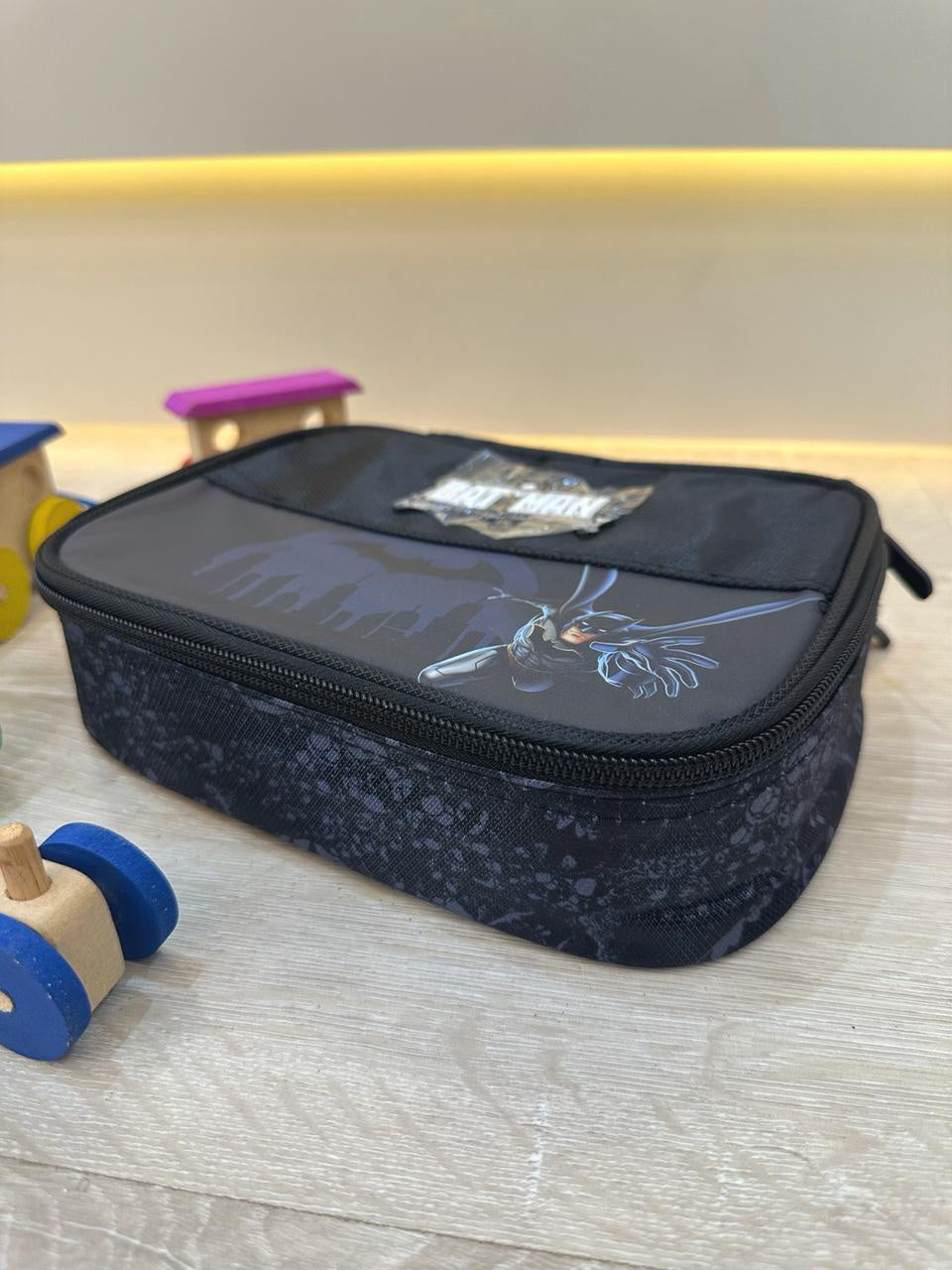 Estojo Infantil do Batman Preta e Azul