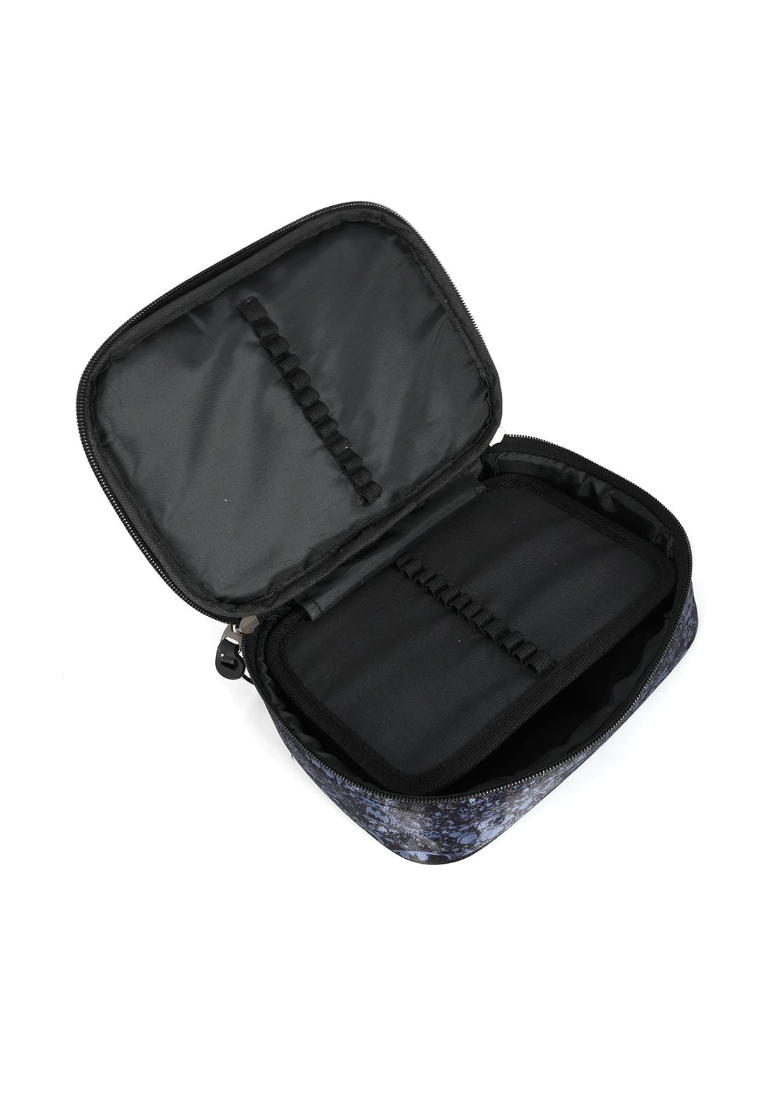 Kit Mochila Infantil Rodinhas Batman + Estojo Preta e Azul